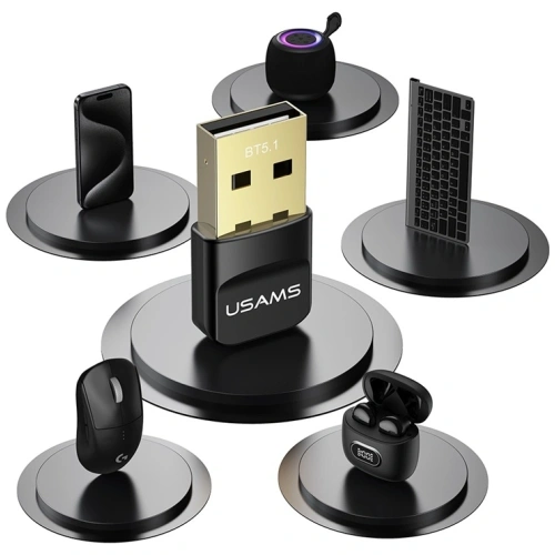 Kup USAMS ZB321 USB-A Bluetooth 5.1 Adapter schwarz - USA1229 - {ean13} - Sklep Home Screen