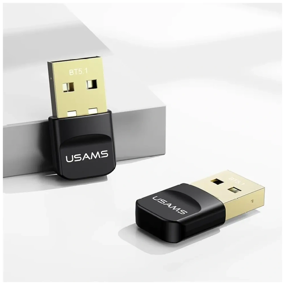 Adapter USB-A Bluetooth 5.1 USAMS ZB321 czarny