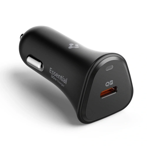 Kup Spigen Essential EV301 1-port USB-C Auto Nabíječka 30W Černá - SPN16737 - {ean13} - Sklep Home Screen