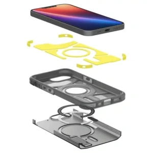 Kup Spigen Tough Armor Mag MagSafe Apple iPhone 16e Frost Schwarz - SPN16738 - {ean13} - Sklep Home Screen