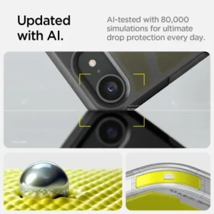 Kup Spigen Tough Armor Mag MagSafe Apple iPhone 16e Fagyott Fekete - SPN16738 - {ean13} - Sklep Home Screen