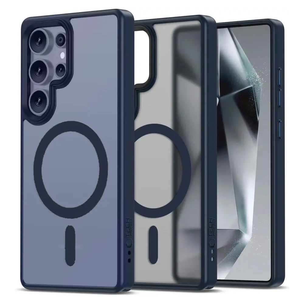 Etui Tech-Protect Magmat MagSafe Galaxy S25 Ultra Matte Navy