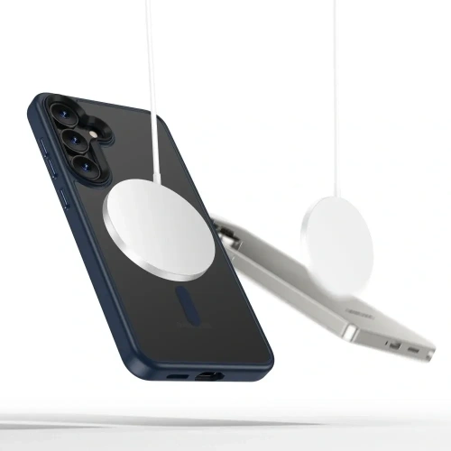 Buy Tech-Protect Magmat MagSafe Galaxy S25 Matte Navy - THP4038 - {ean13} - Home Screen Store Europe