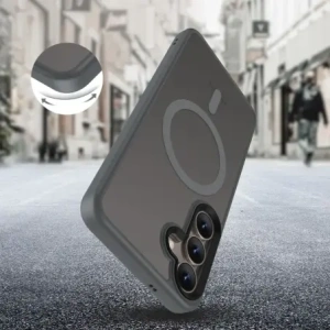 Buy Tech-Protect Magmat MagSafe Galaxy S25 Matte Titanium - THP4039 - {ean13} - Home Screen Store Europe