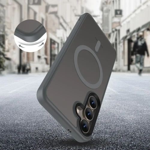 Kup Etui Tech-Protect Magmat MagSafe Galaxy S25 Matte Titanium - THP4039 - {ean13} - Sklep Home Screen