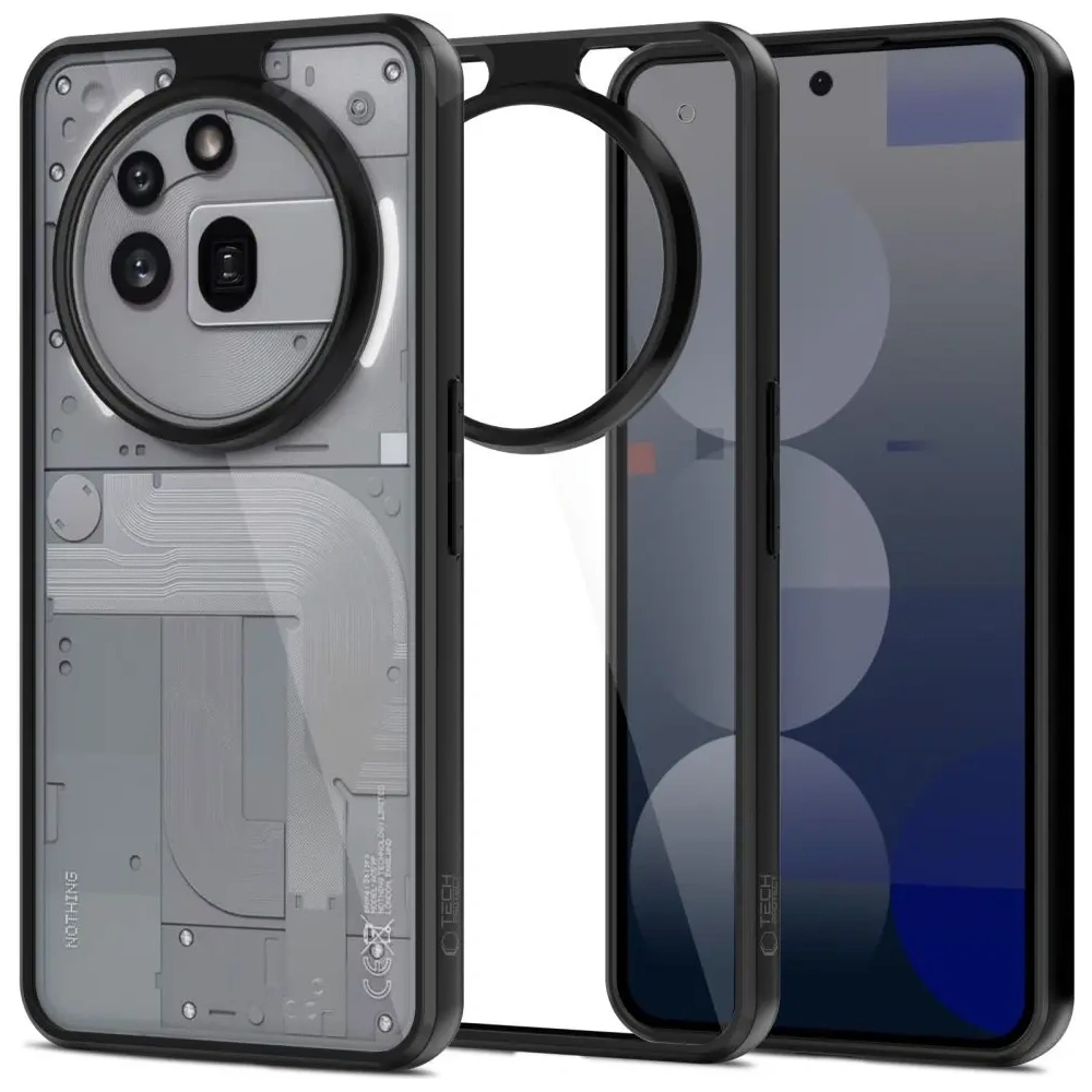 Etui Tech-Protect Magmat Nothing Phone 3a Pro Black/clear