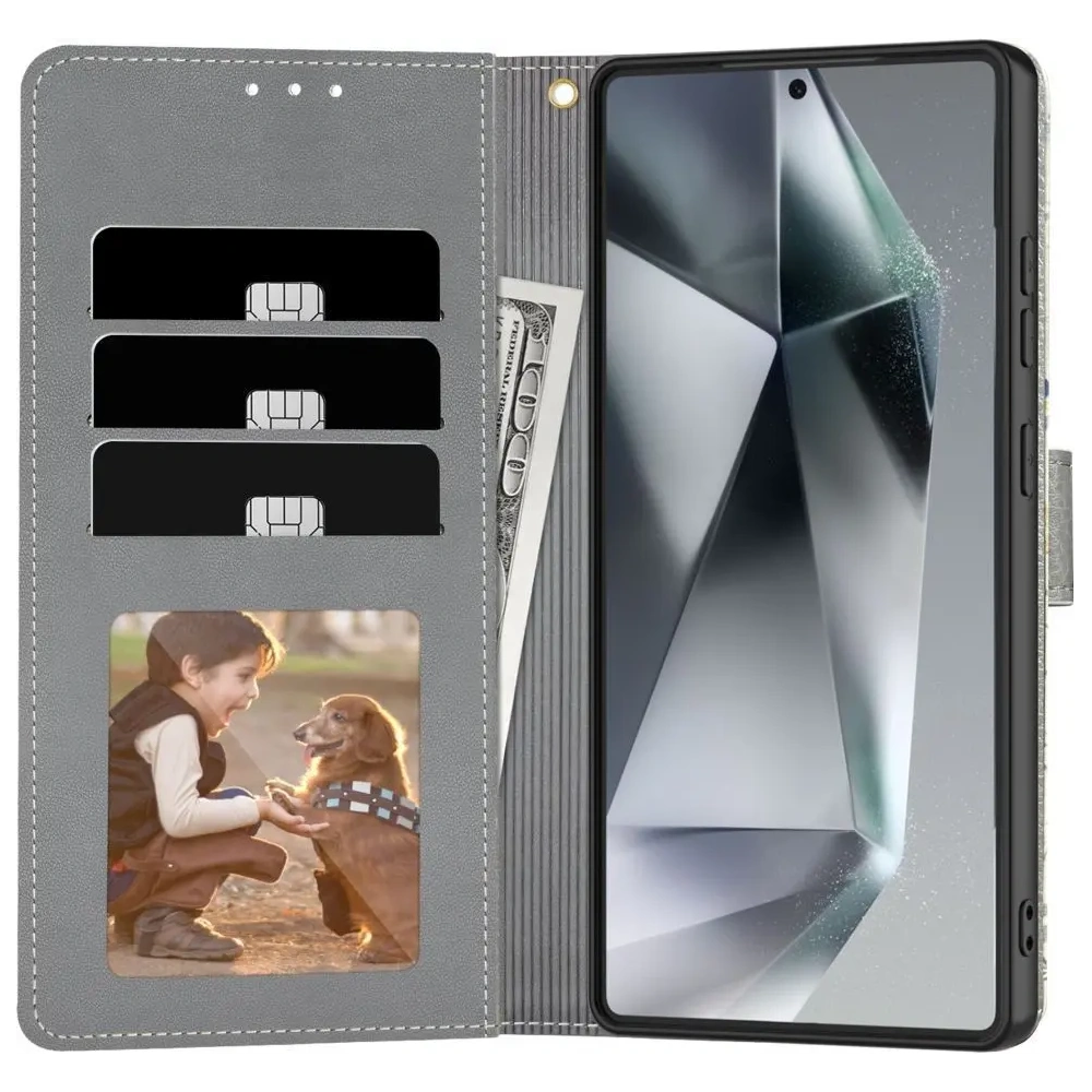 Etui z klapką Tech-Protect Wallet Samsung Galaxy A26 5G Spring Flowers