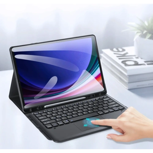 Buy Dux Ducis TK Series Bluetooth keyboard case Samsung Tab S9 Plus / S9 FE Plus black - DDS2017 - {ean13} - Home Screen Store Europe