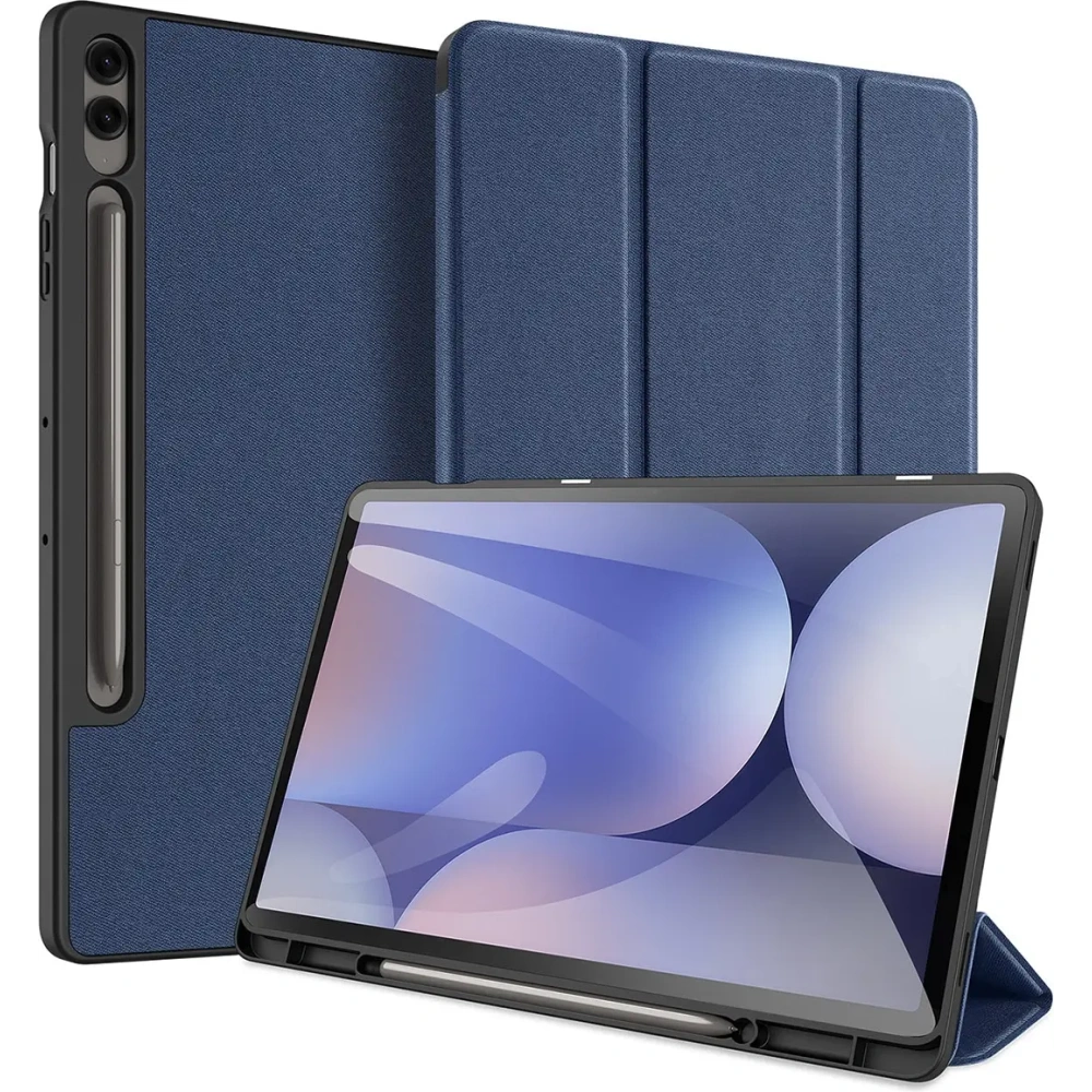 Etui Dux Ducis Domo na Samsung Galaxy Tab S10 Plus / S9 Plus / S9 FE Plus niebieskie