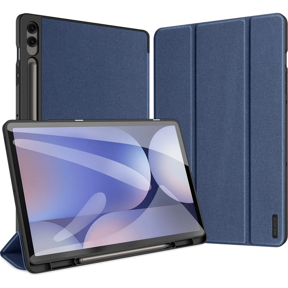 Etui Dux Ducis Domo na Samsung Galaxy Tab S10 Plus / S9 Plus / S9 FE Plus niebieskie