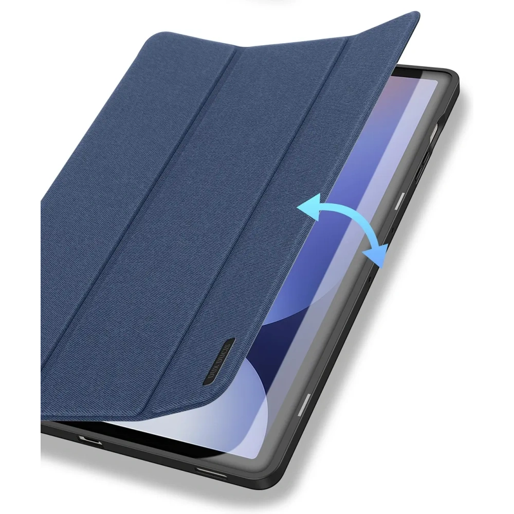 Etui Dux Ducis Domo na Samsung Galaxy Tab S10 Plus / S9 Plus / S9 FE Plus niebieskie
