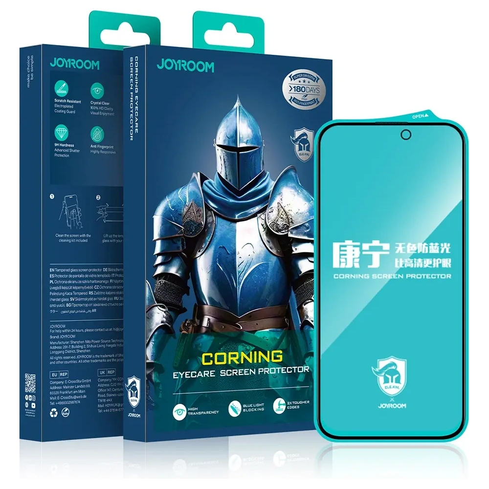 Szkło hartowane Joyroom JR-MKN0312 Corning Eyecare Apple iPhone 16 Pro