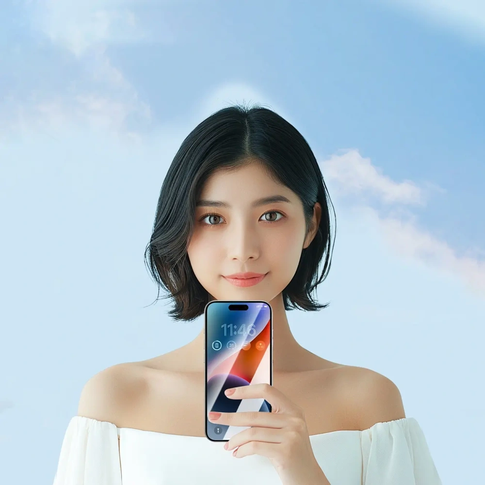 Szkło hartowane Joyroom JR-MKN0312 Corning Eyecare Apple iPhone 16 Pro