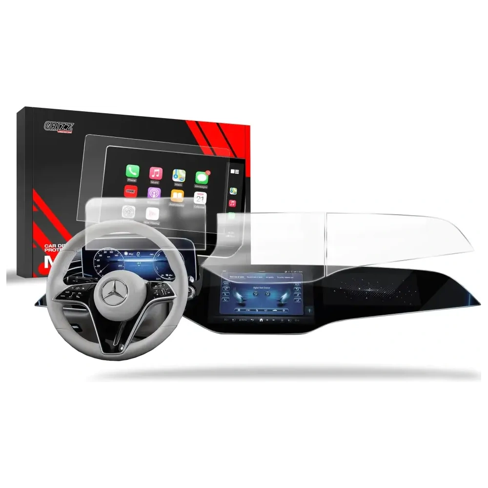 Folia matowa GrizzGlass CarDisplay Protection do Mercedes E Klasa W214 Superscreen 2023-2025 [3w1]