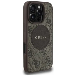 Buy Guess 4G Circle Classic Logo MagSafe Apple iPhone 16 Pro Max brown - GUE4480 - {ean13} - Home Screen Store Europe