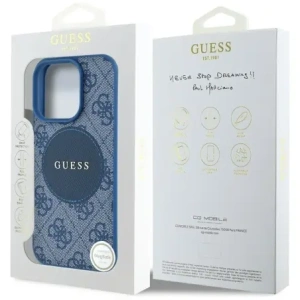 Buy Guess 4G Circle Classic Logo MagSafe Apple iPhone 16 Pro Max blue - GUE4482 - {ean13} - Home Screen Store Europe