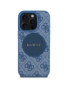 Kup Etui Guess 4G Circle Classic Logo MagSafe do Apple iPhone 16 Pro niebieski - GUE4484 - {ean13} - Sklep Home Screen