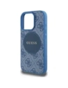 Kup Etui Guess 4G Circle Classic Logo MagSafe do Apple iPhone 16 Pro niebieski - GUE4484 - {ean13} - Sklep Home Screen