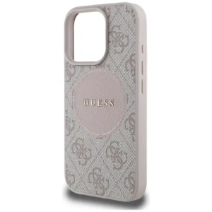 Kup Guess 4G Circle Classic Logo MagSafe Apple iPhone 16 Pro roz - GUE4485 - {ean13} - Sklep Home Screen