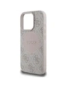 Kup Etui Guess 4G Circle Classic Logo MagSafe do Apple iPhone 16 Pro różowy - GUE4485 - {ean13} - Sklep Home Screen