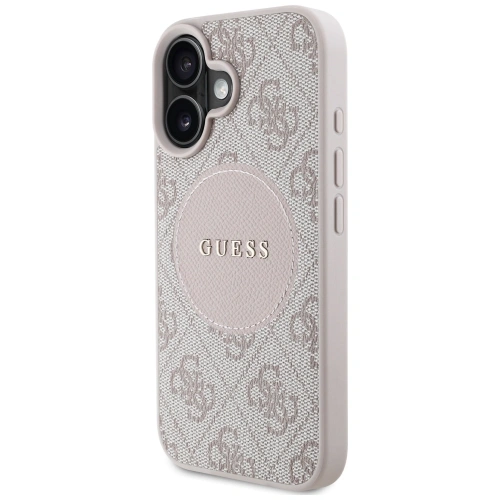 Kup Guess 4G Circle Classic Logo MagSafe Apple iPhone 16 roz - GUE4486 - {ean13} - Sklep Home Screen
