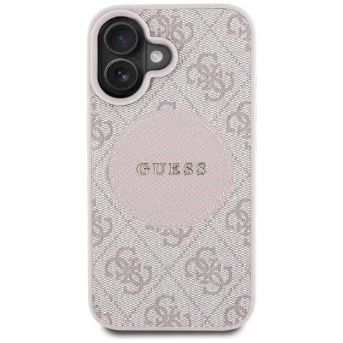 Kup Guess 4G Circle Classic Logo MagSafe Apple iPhone 16 roz - GUE4486 - {ean13} - Sklep Home Screen