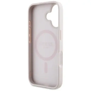 Kup Guess 4G Circle Classic Logo MagSafe Apple iPhone 16 rózsaszín - GUE4486 - {ean13} - Sklep Home Screen