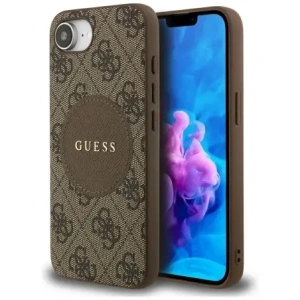 Buy Guess 4G Circle Classic Logo MagSafe Apple iPhone 16e brown - GUE4487 - {ean13} - Home Screen Store Europe