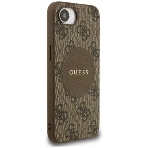 Buy Guess 4G Circle Classic Logo MagSafe Apple iPhone 16e brown - GUE4487 - {ean13} - Home Screen Store Europe