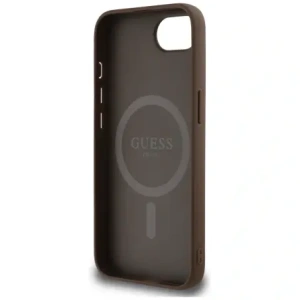 Buy Guess 4G Circle Classic Logo MagSafe Apple iPhone 16e brown - GUE4487 - {ean13} - Home Screen Store Europe