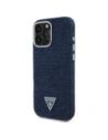 Kup Etui Guess Denim Triangle Logo MagSafe do Apple iPhone 16 Pro niebieski - GUE4493 - {ean13} - Sklep Home Screen