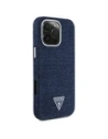 Kup Etui Guess Denim Triangle Logo MagSafe do Apple iPhone 16 Pro niebieski - GUE4493 - {ean13} - Sklep Home Screen