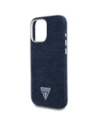 Kup Etui Guess Denim Triangle Logo MagSafe do Apple iPhone 16 Pro niebieski - GUE4493 - {ean13} - Sklep Home Screen
