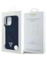 Kup Etui Guess Denim Triangle Logo MagSafe do Apple iPhone 16 Pro niebieski - GUE4493 - {ean13} - Sklep Home Screen