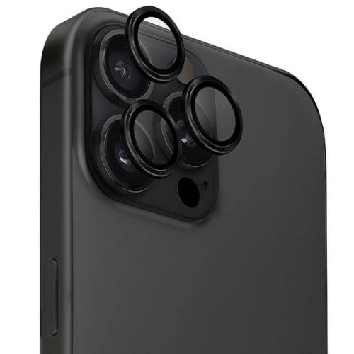 Kup Protector de lentilă pentru cameră UNIQ Optix din aluminiu Apple iPhone 16 Pro / 16 Pro Max negru de miez. - UNIQ1513 - {ean13} - Sklep Home Screen
