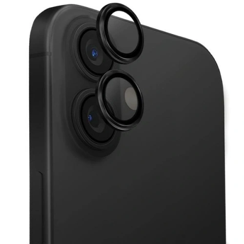 Buy UNIQ Optix Aluminium Camera Lens Protector Apple iPhone 16 / 16 Plus midnight black - UNIQ1515 - {ean13} - Home Screen Store Europe