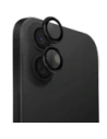 UNIQ Optix Protecție pentru Obiectiv din Aluminiu Apple iPhone 16 / 16 Plus negru de noapte