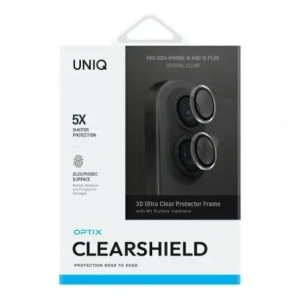 Buy UNIQ Optix Clear Camera Lens Protector Apple iPhone 16 / 16 Plus crystal clear - UNIQ1516 - {ean13} - Home Screen Store Europe