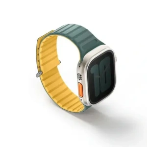 Buy UNIQ Revix Evo Apple Watch Series1/2/3/4/5/6/7/8/9/SE/SE2/Ultra/Ultra2 42/44/45/49mm Reversible Magnetic viridian green-burnt yellow - UNIQ1518 - {ean13} - Home Screen Store Europe