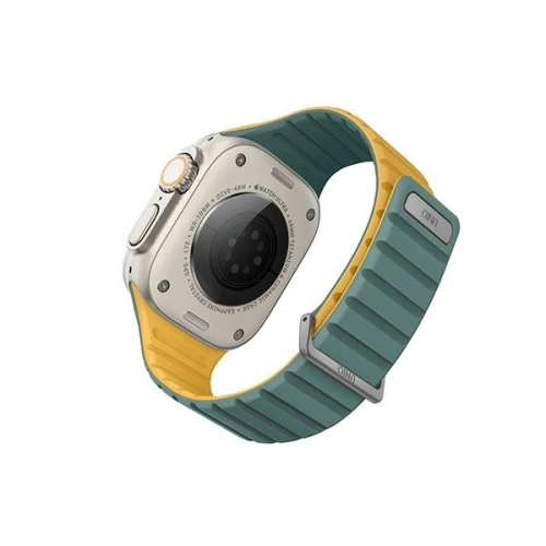 Buy UNIQ Revix Evo Apple Watch Series1/2/3/4/5/6/7/8/9/SE/SE2/Ultra/Ultra2 42/44/45/49mm Reversible Magnetic viridian green-burnt yellow - UNIQ1518 - {ean13} - Home Screen Store Europe