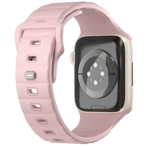 Buy UNIQ Stride Apple Watch Series1/2/3/4/5/6/7/8/9/SE/SE2 38/40/41mm FKM Rubber Strap pale pink - UNIQ1522 - {ean13} - Home Screen Store Europe