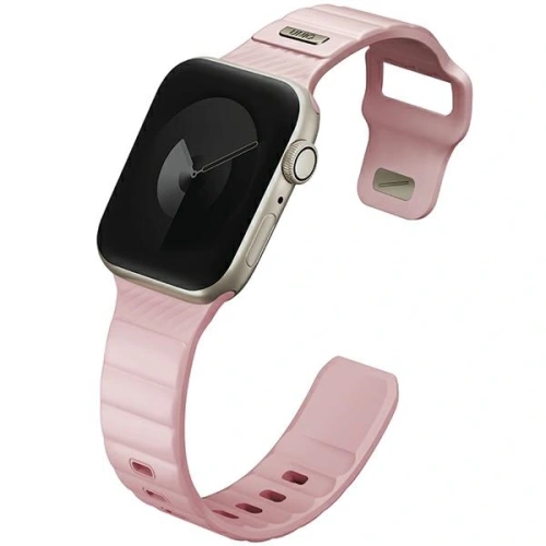 Buy UNIQ Stride Apple Watch Series1/2/3/4/5/6/7/8/9/SE/SE2 38/40/41mm FKM Rubber Strap pale pink - UNIQ1522 - {ean13} - Home Screen Store Europe