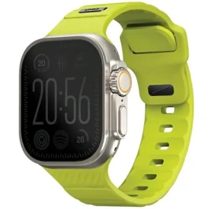 Buy UNIQ Stride Apple Watch Series1/2/3/4/5/6/7/8/9/SE/SE2/Ultra/Ultra 2 42/44/45/49mm FKM Rubber Strap lime green - UNIQ1524 - {ean13} - Home Screen Store Europe