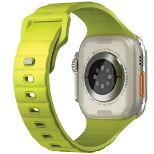 Kup Pasek UNIQ Stride Apple Watch Series1/2/3/4/5/6/7/8/9/SE/SE2/Ultra/Ultra 2 42/44/45/49mm FKM Rubber Strap limonkowy/lime green - UNIQ1524 - {ean13} - Sklep Home Screen