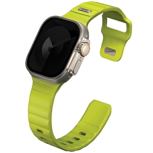 Kup UNIQ Stride Apple Watch Series1/2/3/4/5/6/7/8/9/SE/SE2/Ultra/Ultra 2 42/44/45/49mm FKM gumi szíj lime zöld - UNIQ1524 - {ean13} - Sklep Home Screen