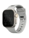 UNIQ Stride Apple Watch Series1/2/3/4/5/6/7/8/9/SE/SE2/Ultra/Ultra 2 42/44/45/49mm FKM gumiszíj kréta szürke