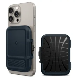 Kup Spigen Lock Fit MagSafe Universal Magnetic Kartenhalter Metall Schiefer - SPN16739 - {ean13} - Sklep Home Screen