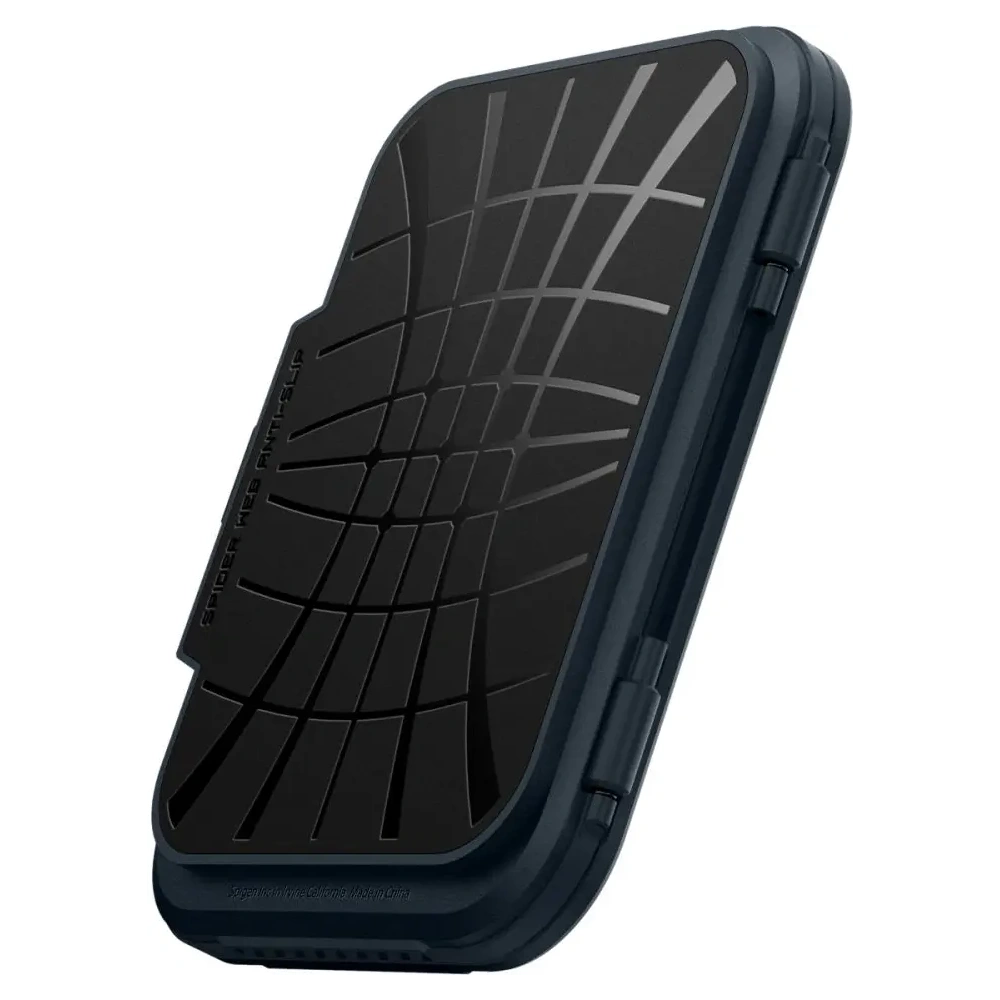 Uchwyt magnetyczny Spigen Lock Fit MagSafe Universal Magnetic Card Holder Metal Slate