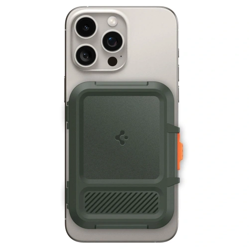 Kup Spigen Lock Fit MagSafe Universeller Magnet Kartenhalter Militärgrün - SPN16740 - {ean13} - Sklep Home Screen