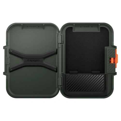 Kup Uchwyt magnetyczny Spigen Lock Fit MagSafe Universal Magnetic Card Holder Military Green - SPN16740 - {ean13} - Sklep Home Screen